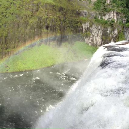Mesa Falls panorama